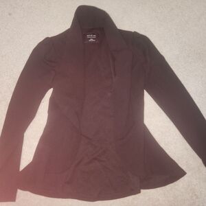 Active USA Small Womens Blazer Black